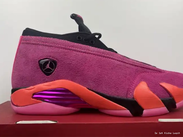 14 (W) Low Jordan DH4121-600 Retro Pink Shocking 0529